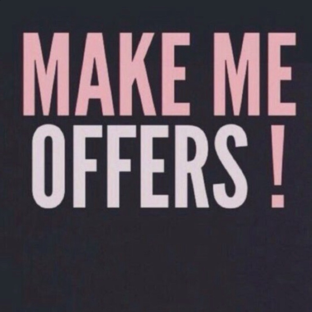 Use "Offer" button, not comments!